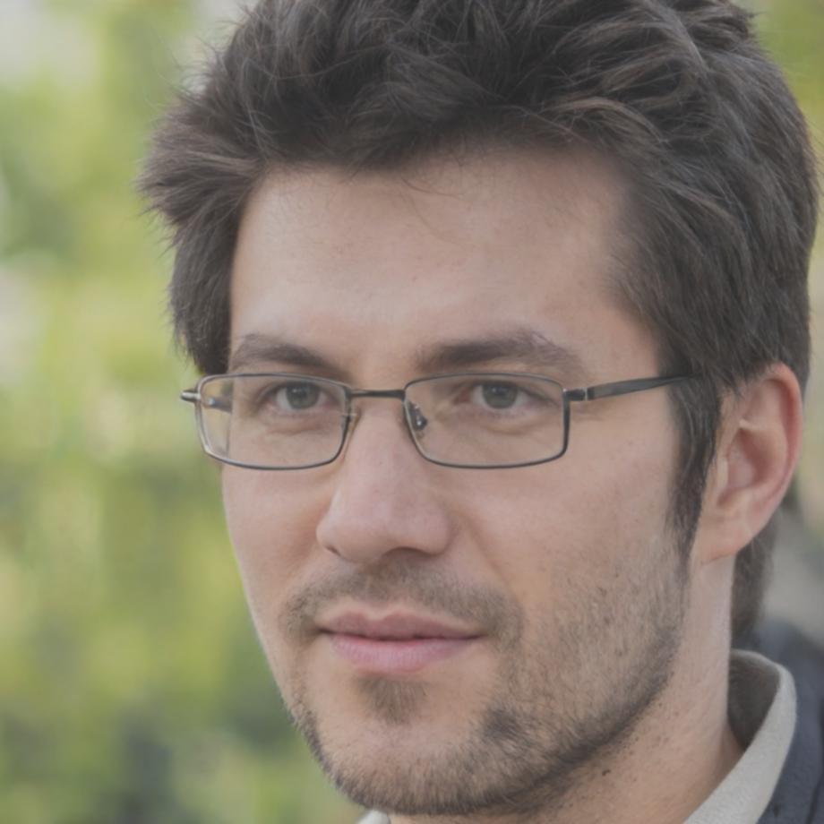 Retrato de Ahmed El-Mansouri, estudiante internacional